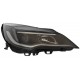 Vauxhall Astra 2015-2022 Black Inner (Incl. LED Daytime Running Lamp) Halogen Head Lamp Unit Driver Side